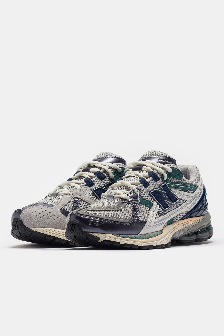 1906 Utility Sneaker in NB Navy/Grey Matter/New Spruce - 2
