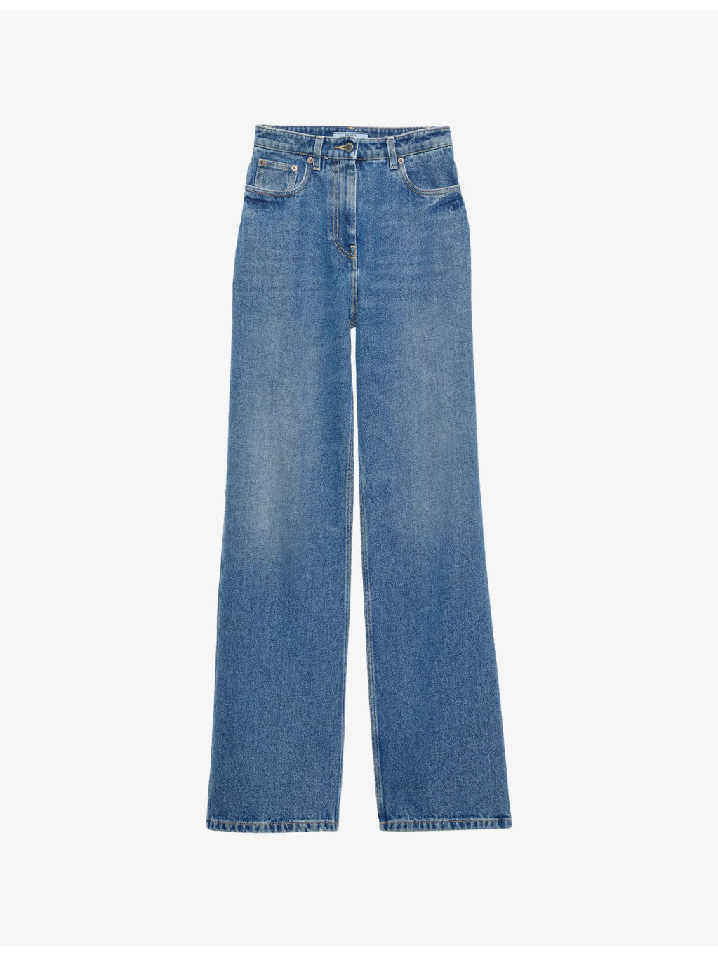 Straight-Leg Denim Jeans - 1