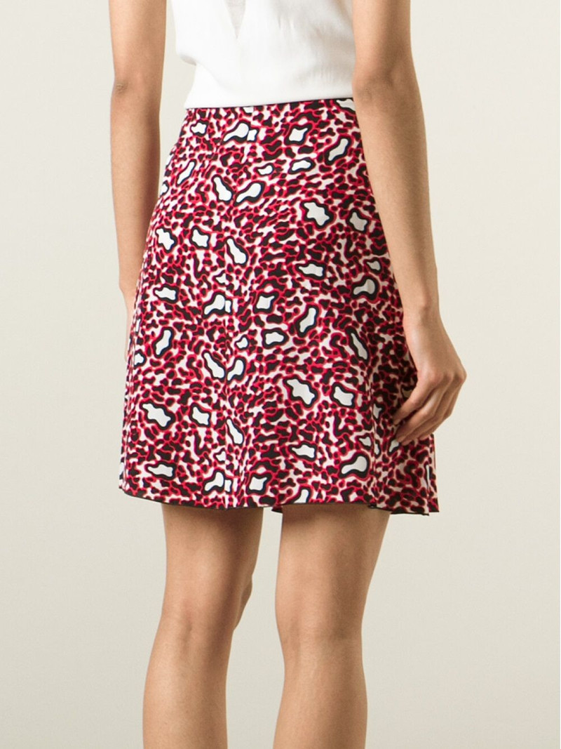 leopard-print mini skirt 4
