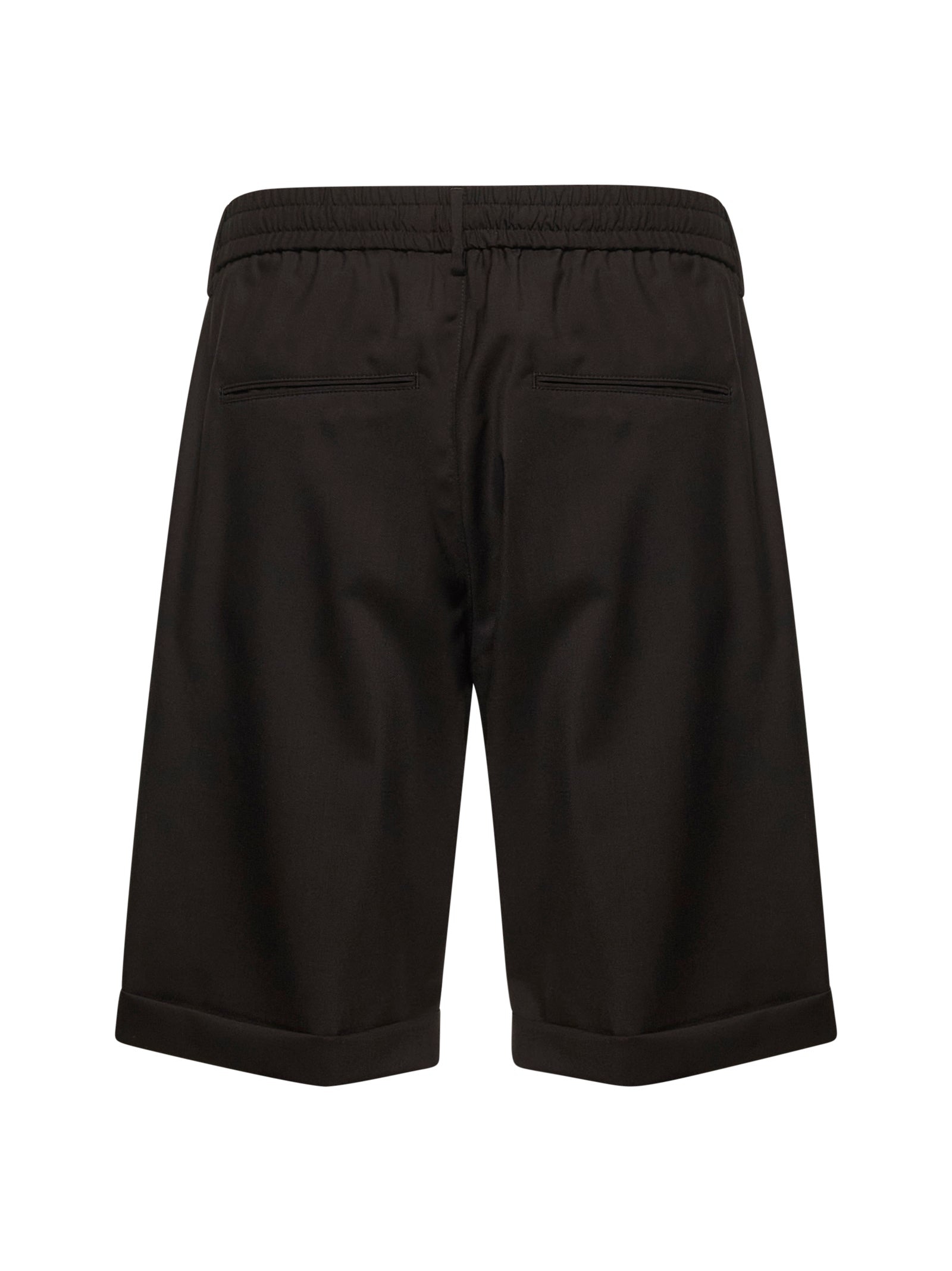 TAGLIATORE - Tagliatore Men Brown Virgin Wool Icoman Bermuda Shorts - 2