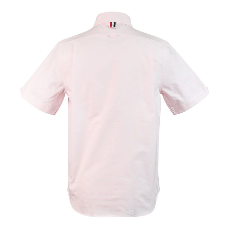 Thom Browne Straight Fit Shawl Collar Shirt outlook
