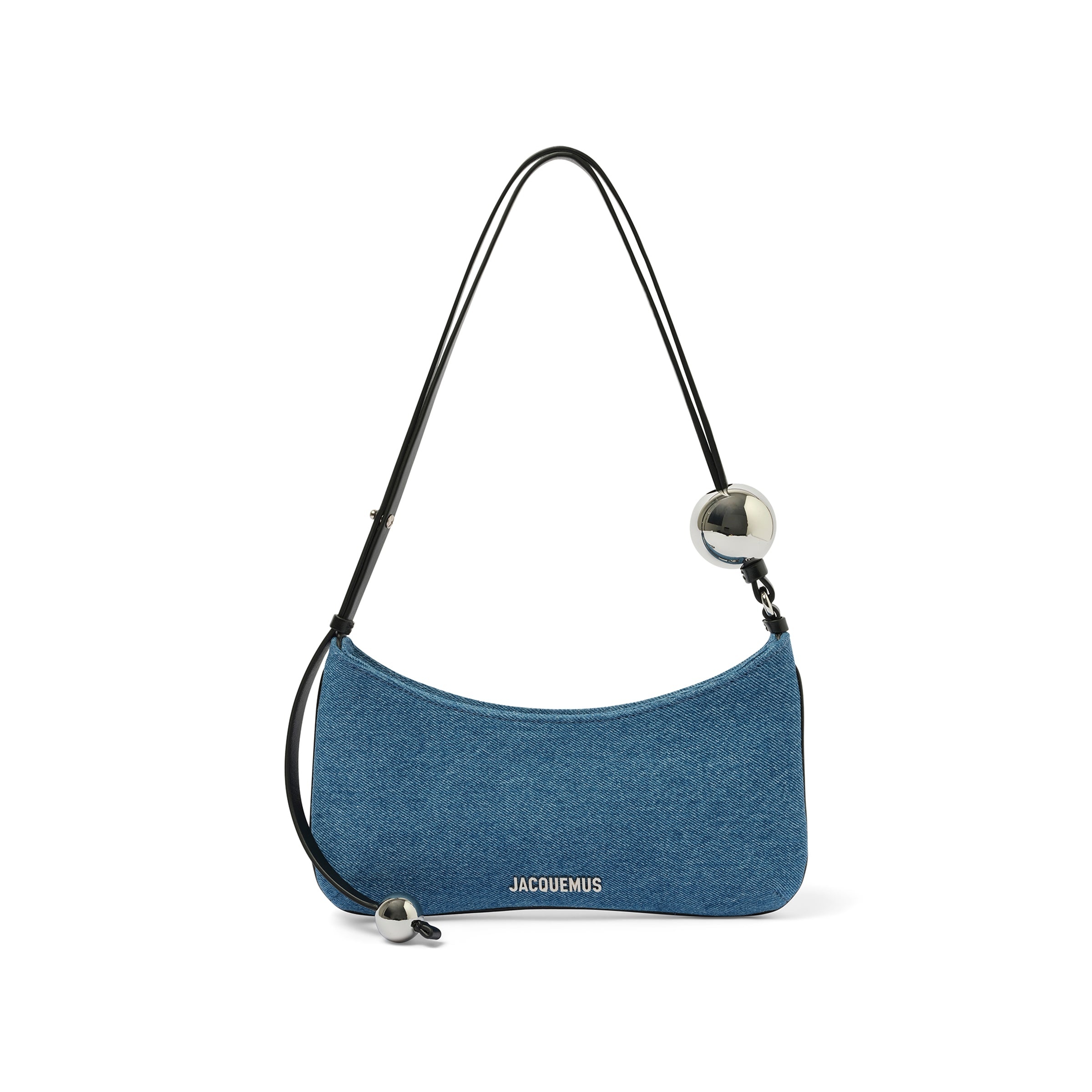 Le Bisou Perle Denim Bag in Blue - 1