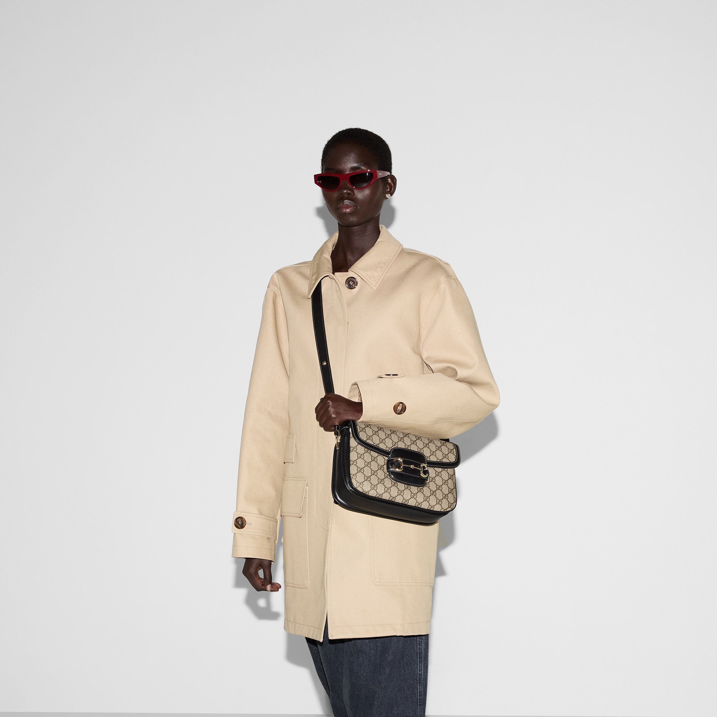 Gucci Horsebit 1955 small shoulder bag - 5