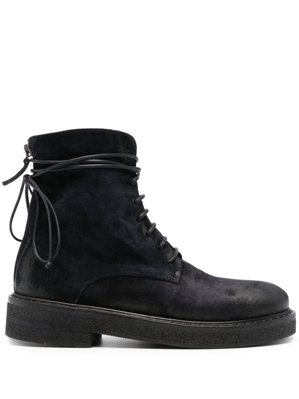 Parrucca MM2961 lace-up suede boots - 1