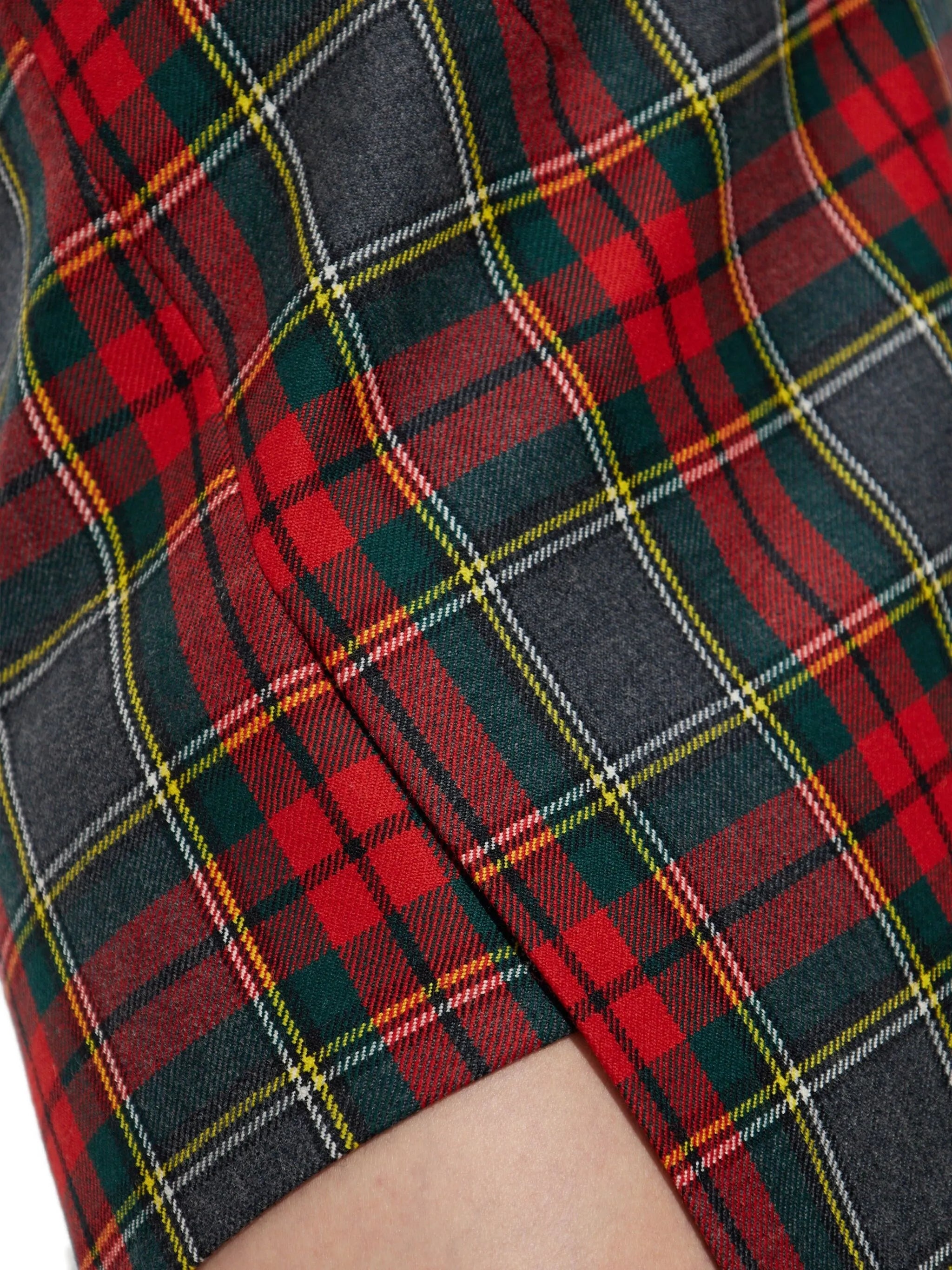 Vivienne Westwood Asymmetric Plaid Mini Skirt - 2