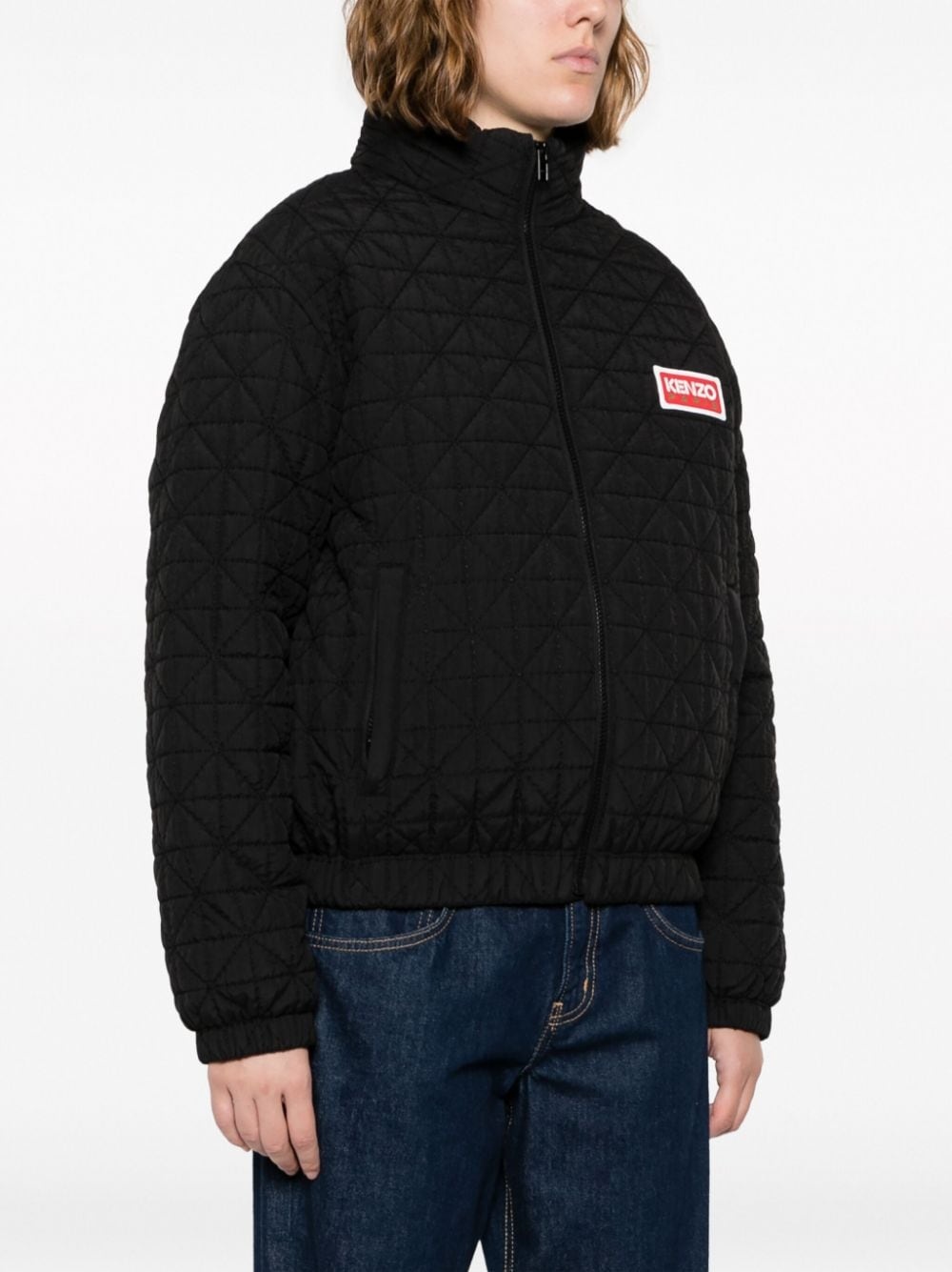 Sashiko Stitch puffer jacket - 3