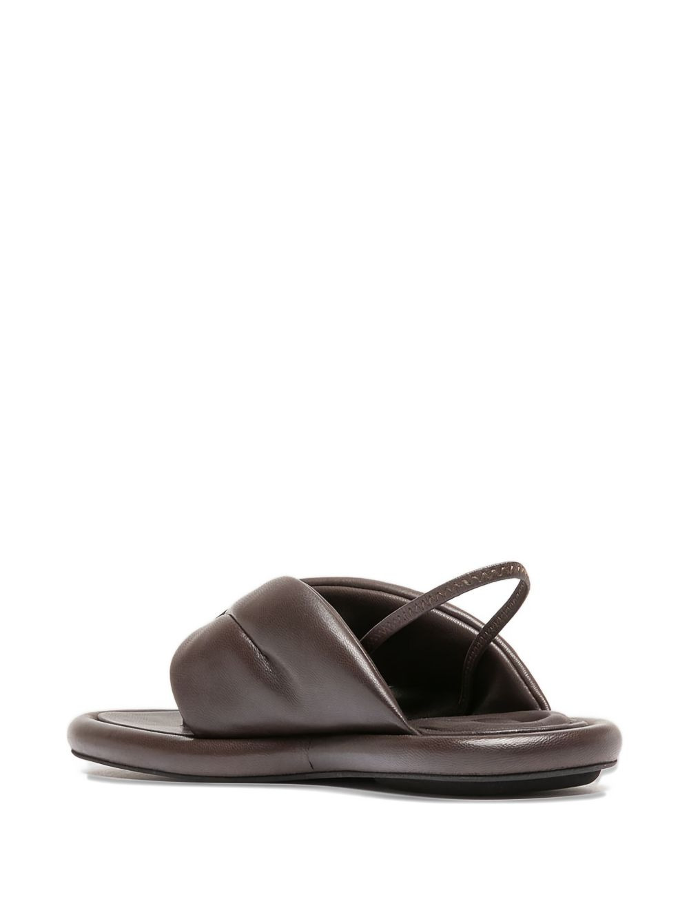 padded slingback sandals - 5