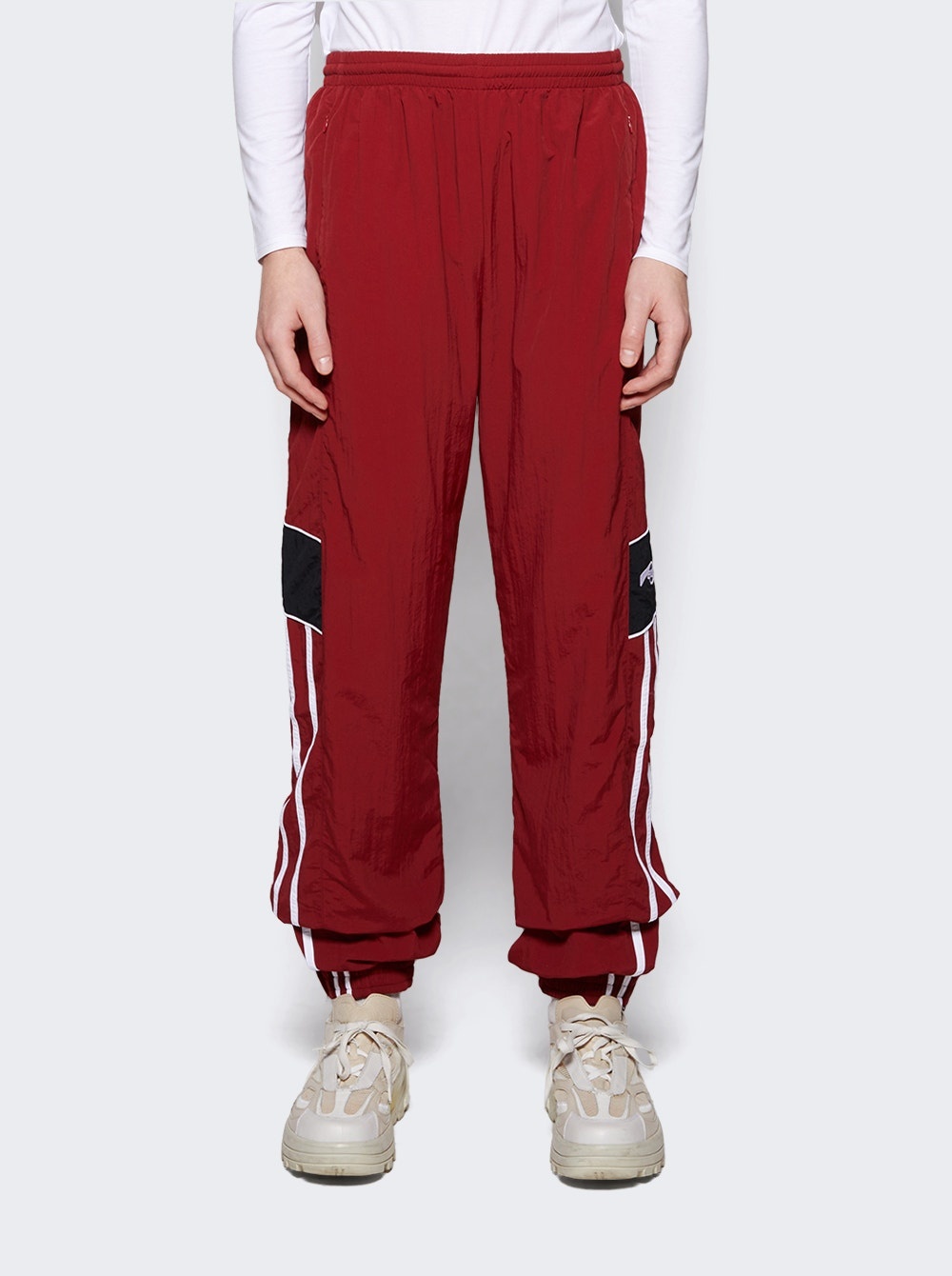 Track Pants Burgundy - 3