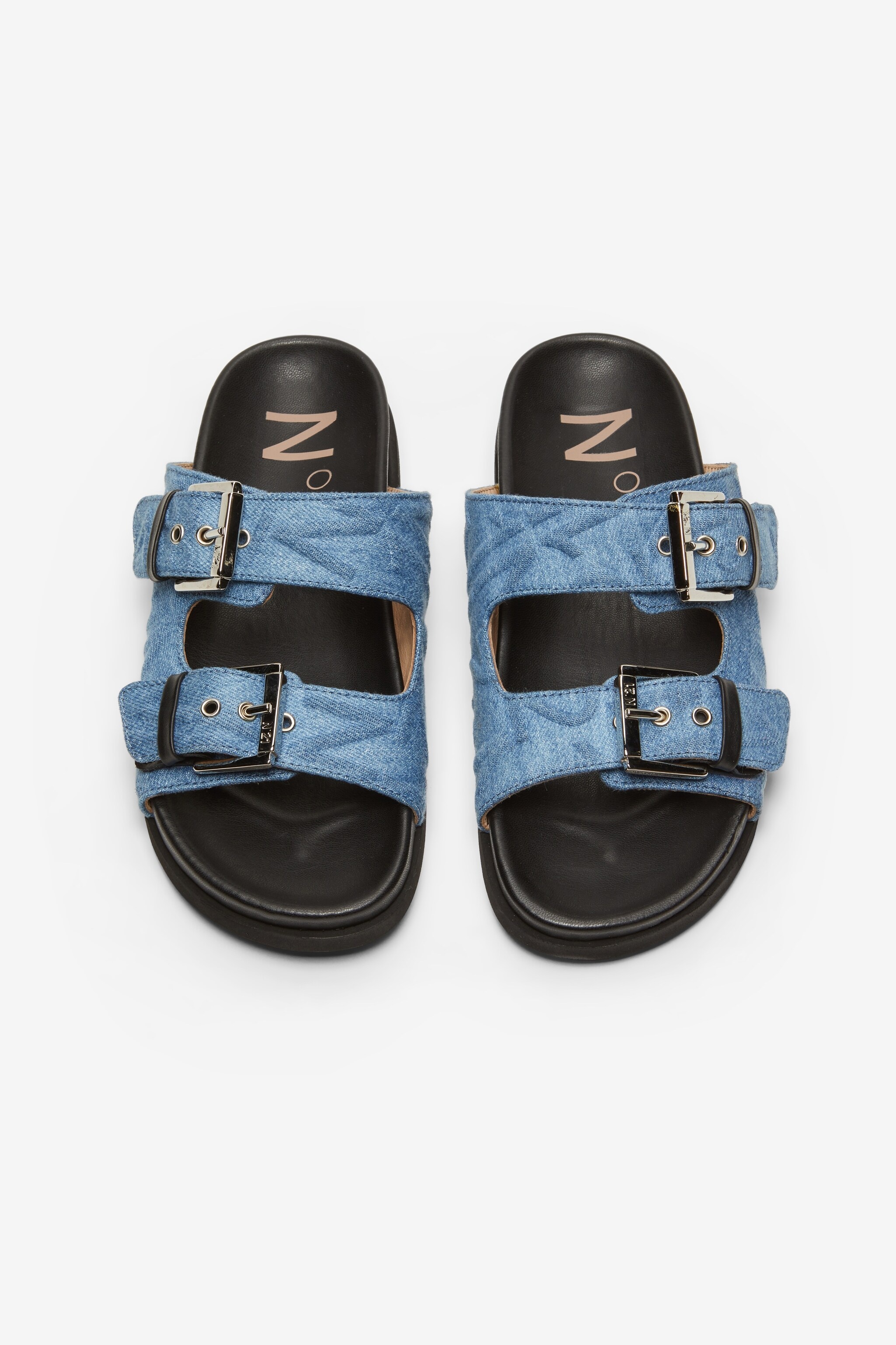 LOGO-EMBOSSED SANDALS - 2