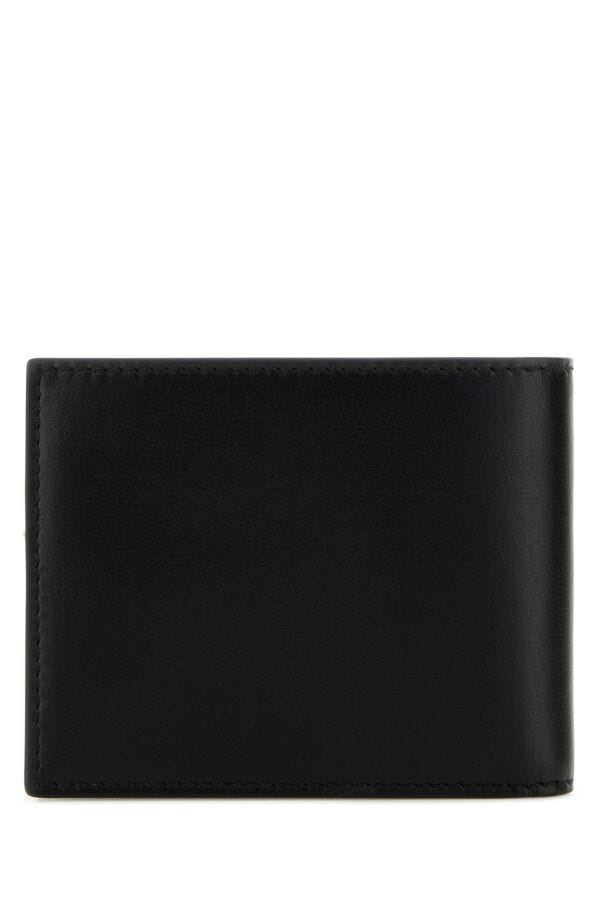 Black leather wallet - 3