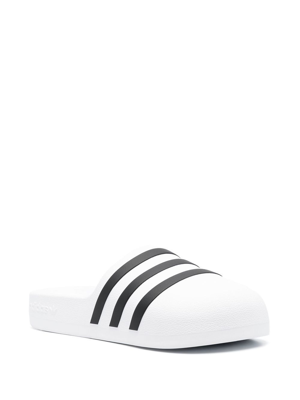 embossed-logo stripe-detail slides - 2