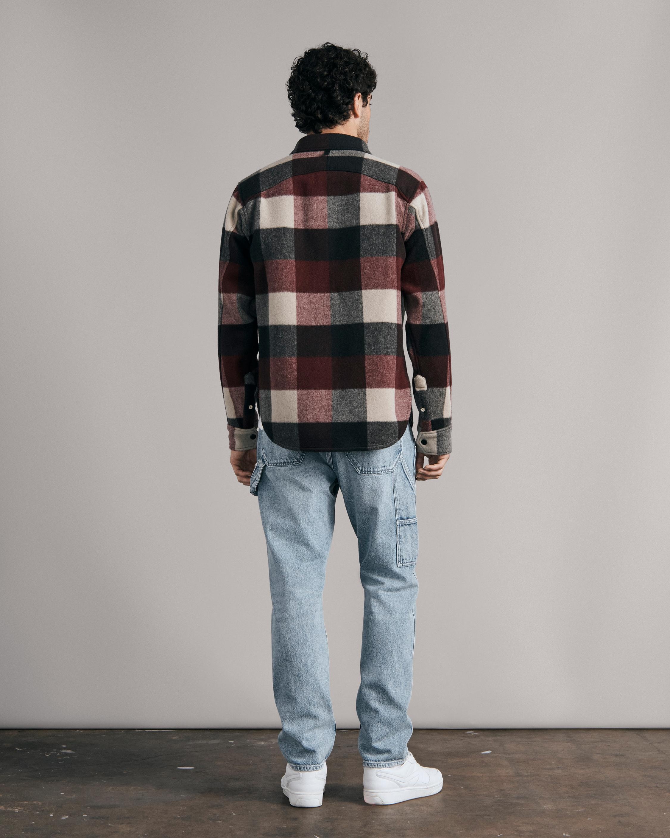 Wool Engineered Jack Shirt
Relaxed Fit Button Down Shirt - 5
