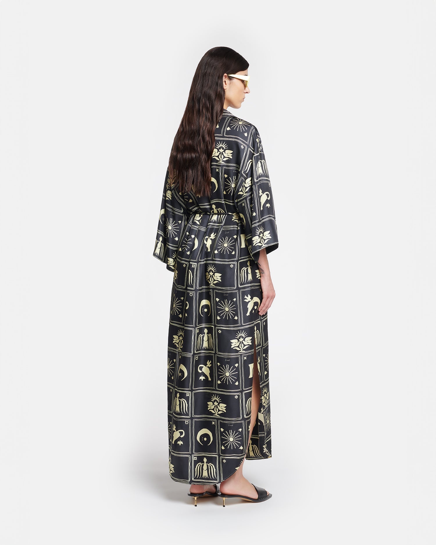 Printed Shirt Dress - 3