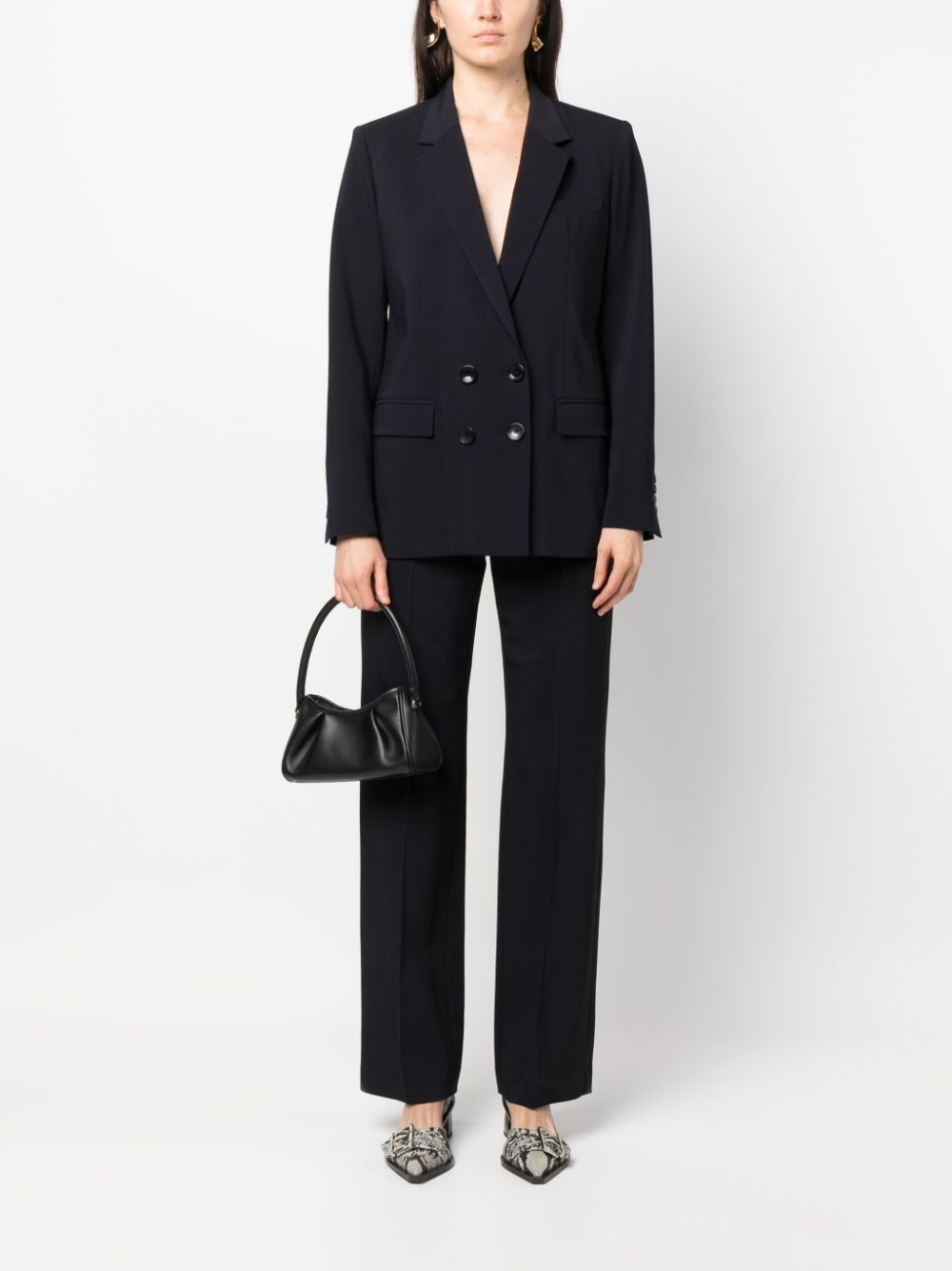 Mezia pressed-crease trousers - 2
