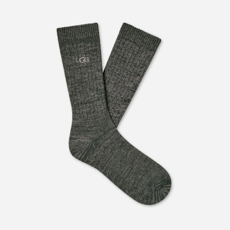 ® Men's Trey Rib Knit Crew Polyester Blend/Recycled Materials in Arugula - 1