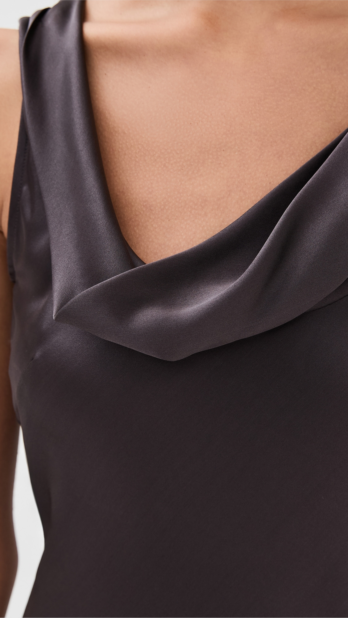 Silk Satin Tunic Dress - 5