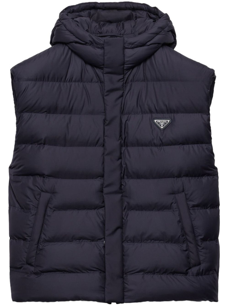 down hooded vest 1
