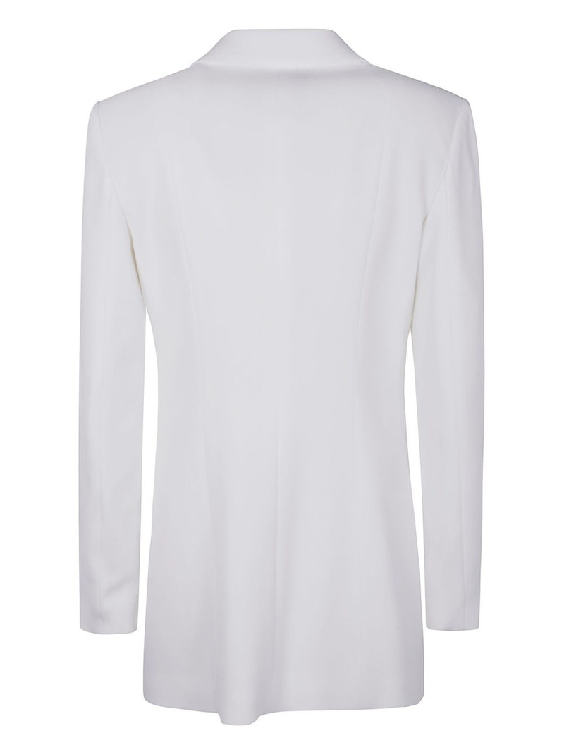 EMPORIO ARMANI satin blazer outlook