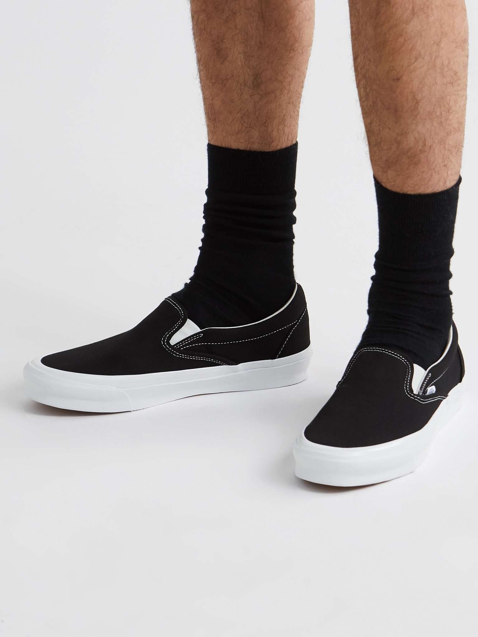 UA OG Classic LX Canvas Slip-On Sneakers - 2