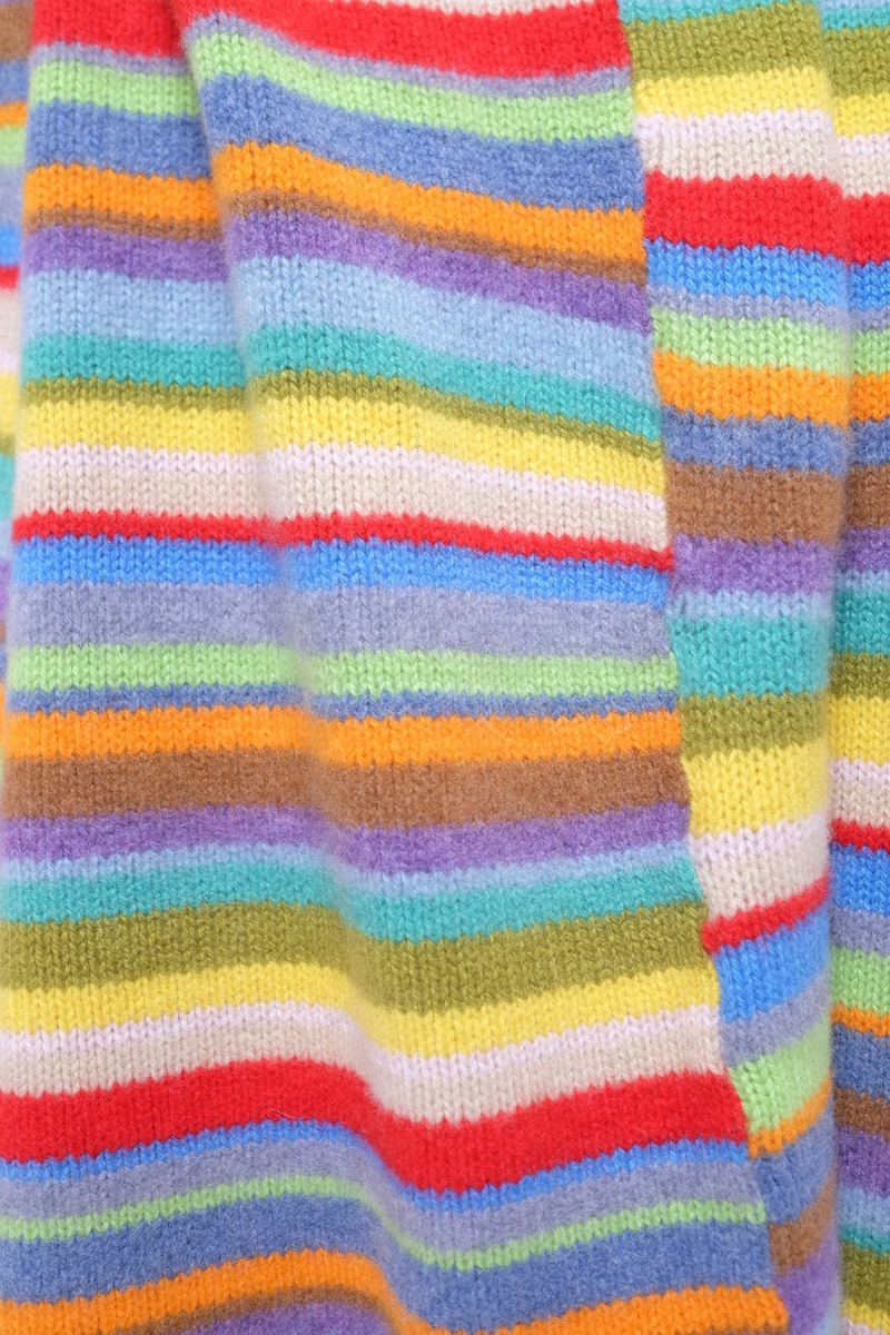 The Elder Statesman JOLLY STRIPE BLANKET outlook