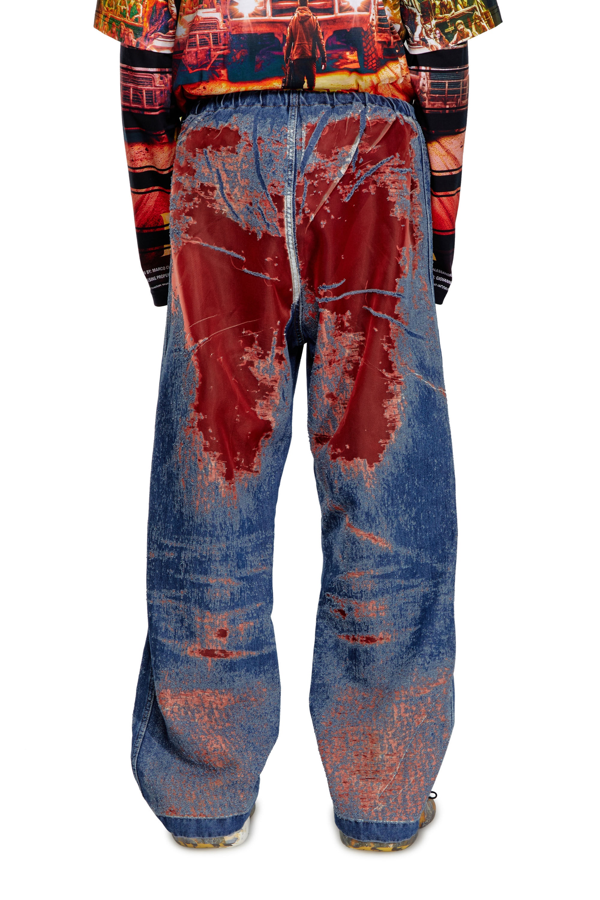 STRAIGHT JEANS D-MARTIAL 068MI - 4