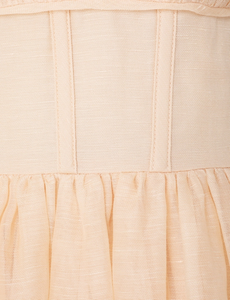 NATURA RUCHED MIDI DRESS 6