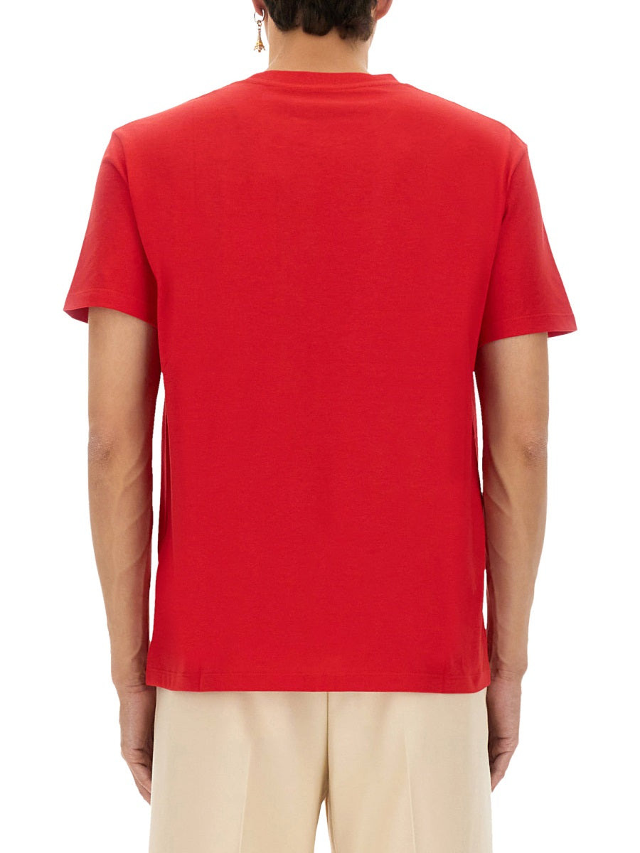 Valentino Men T-Shirt With Signature Vlogo - 3