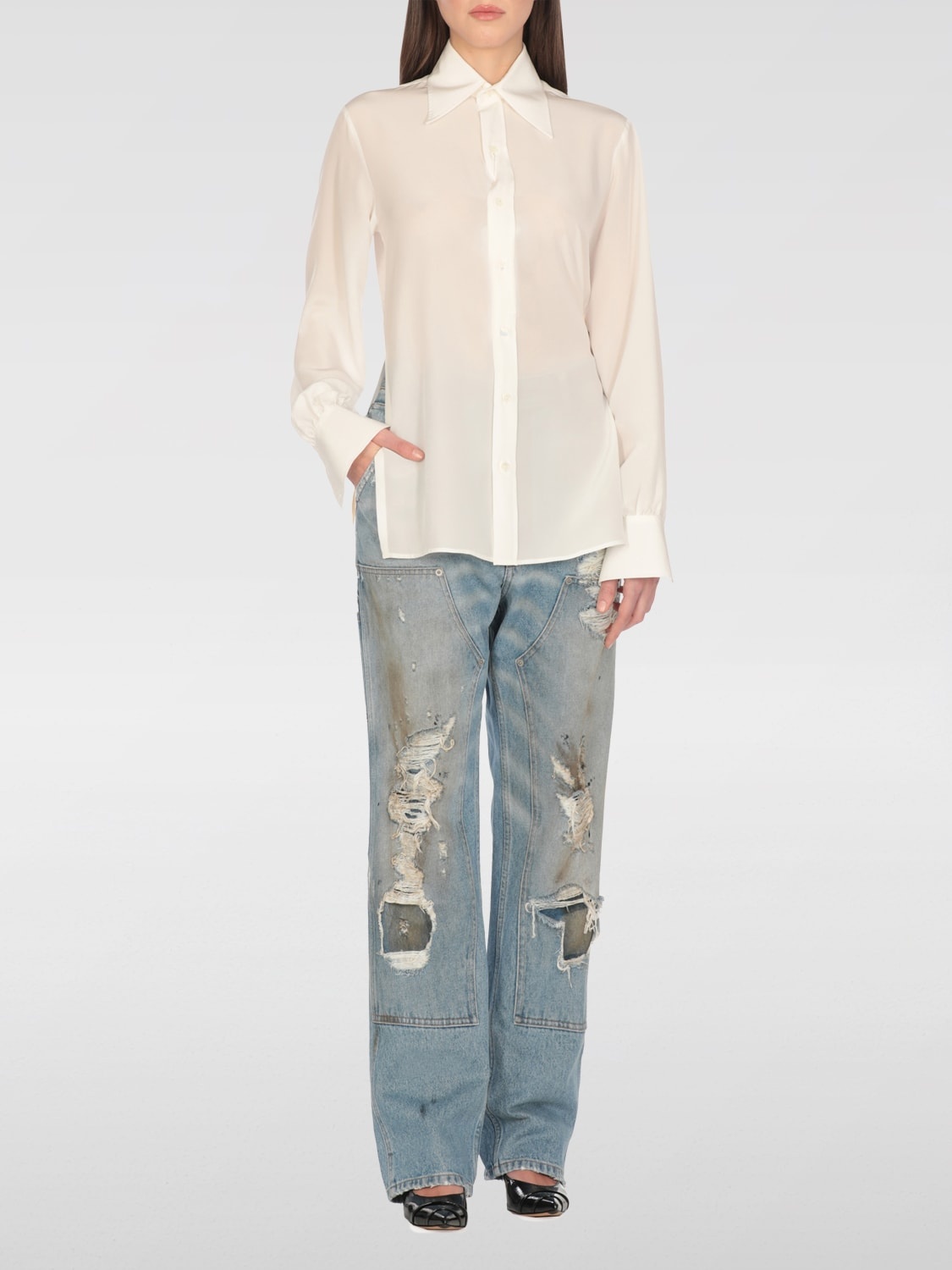 Jeans woman Mm6 Maison Margiela - 2