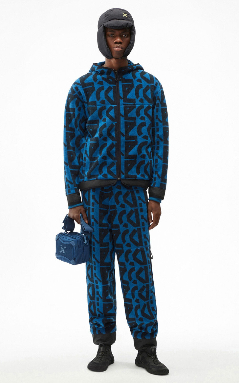 KENZO Sport zip-up monogram jacket 3