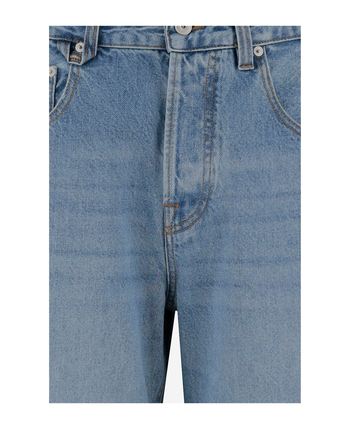 Cotton Denim Jeans - 3