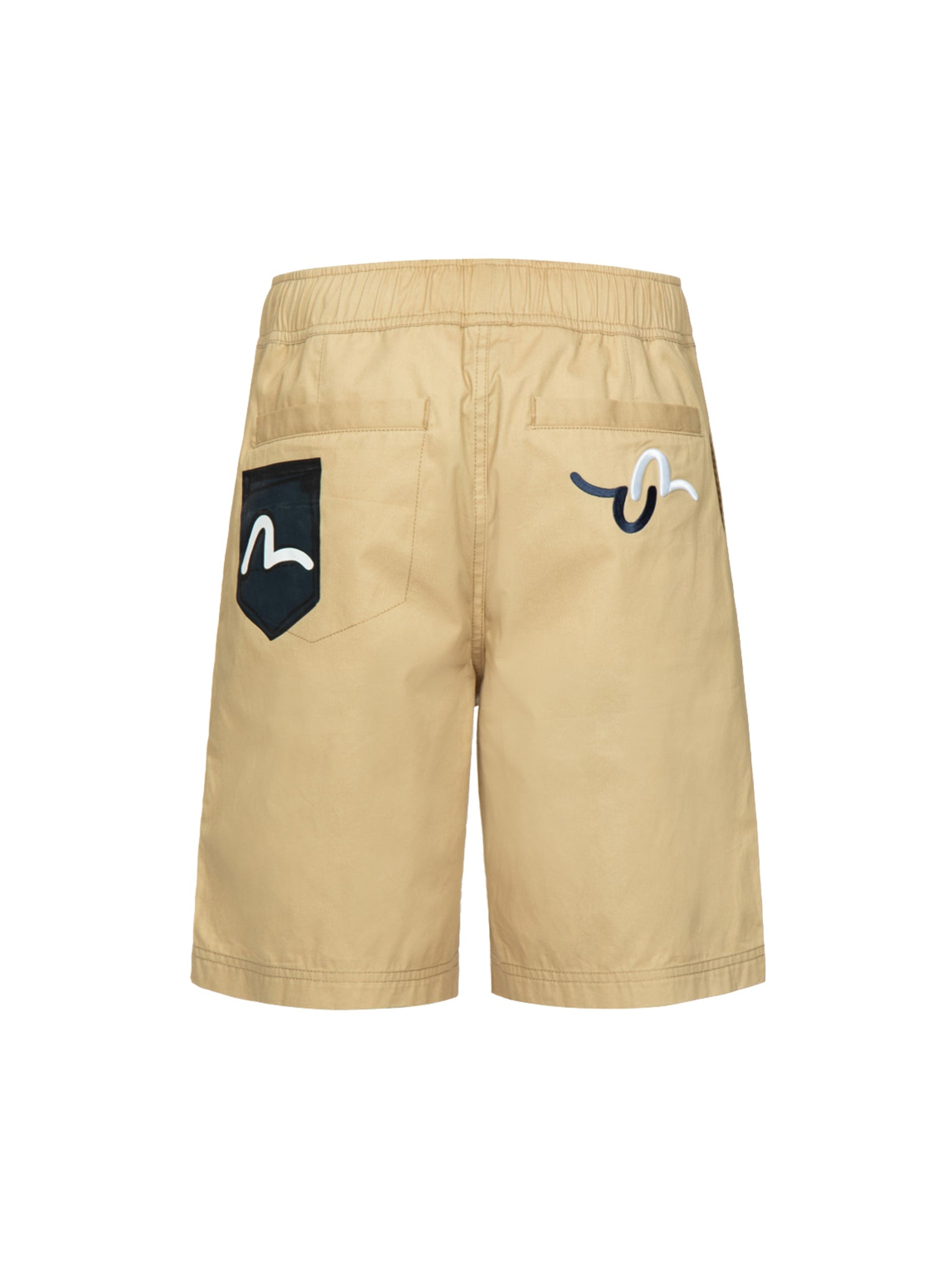 SEAGULL EMBROIDERY WOVEN SHORTS - 11