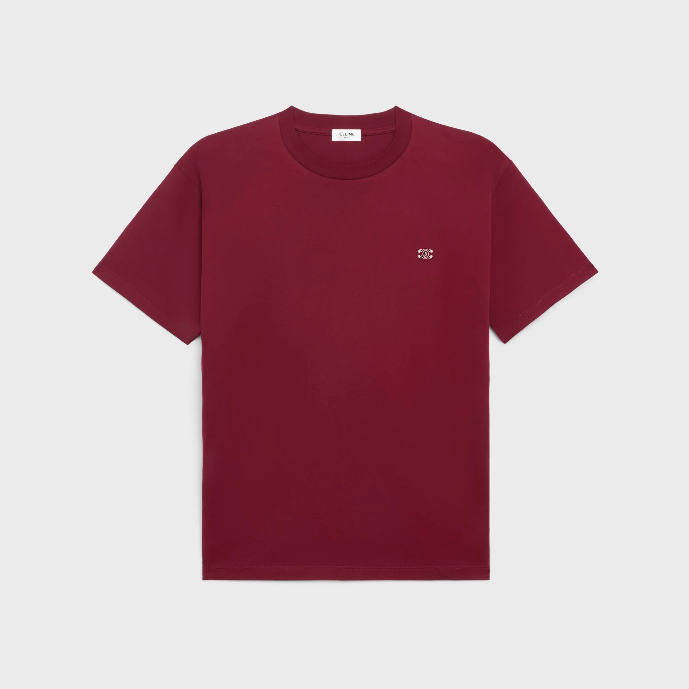 loose triomphe t-shirt in cotton jersey - 1