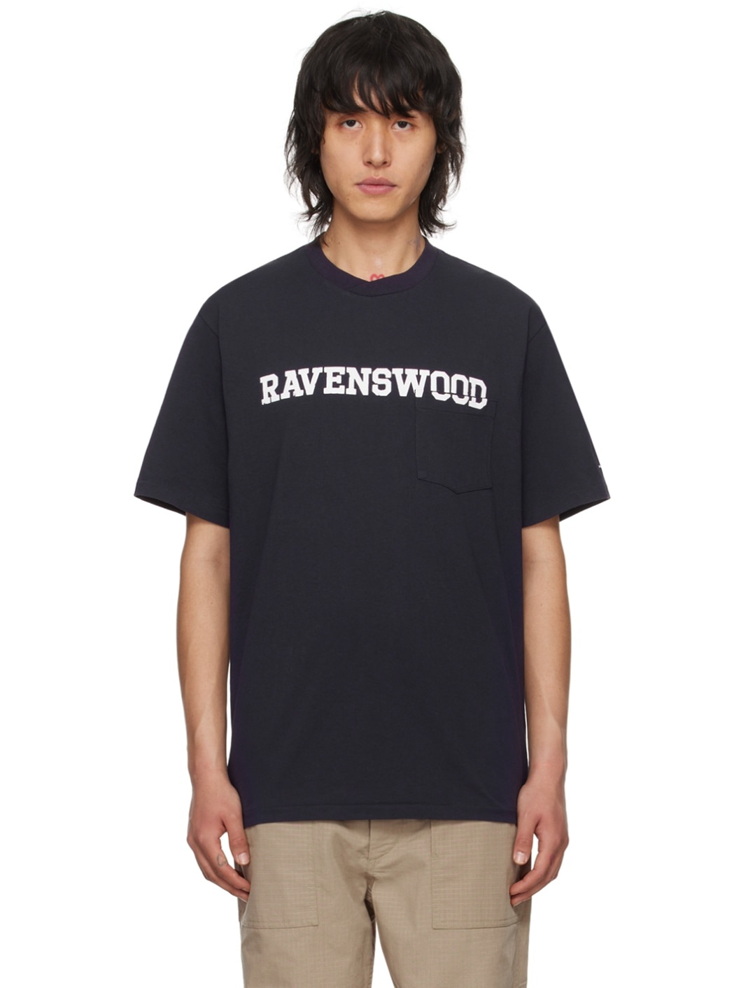 Navy 'Ravenswood' T-Shirt - 1