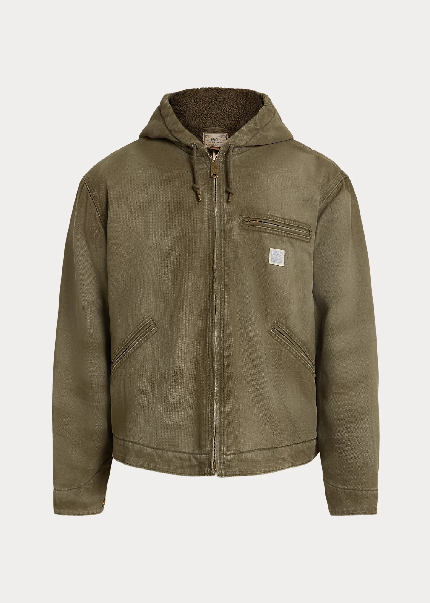 Canvas Hooded Jacket - 1
