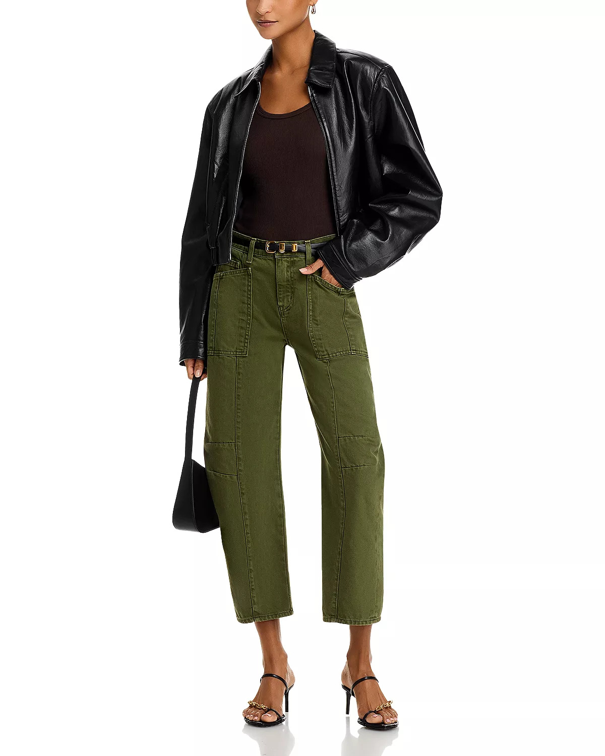 Cody High Rise Rodeo Jeans in Brigade - 2