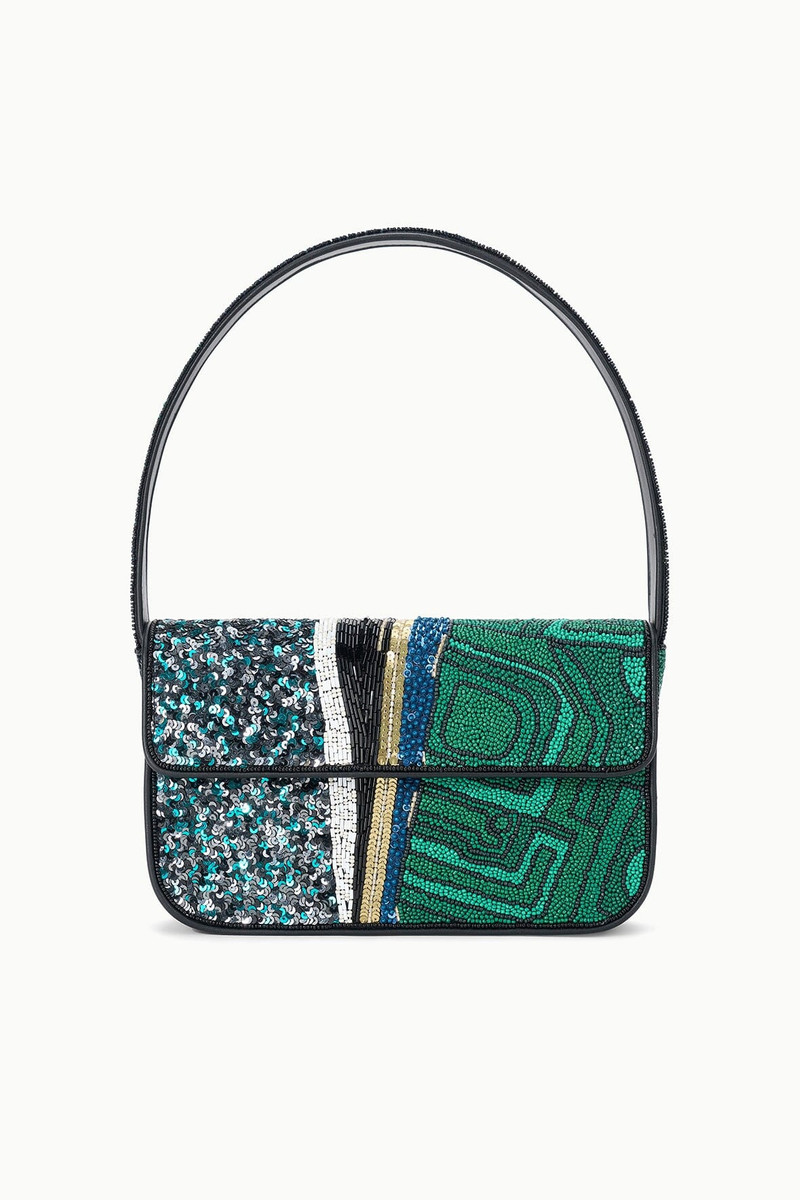 STAUD Tommy Beaded Bag Composition IV | Frieze LA x Berhanu 1