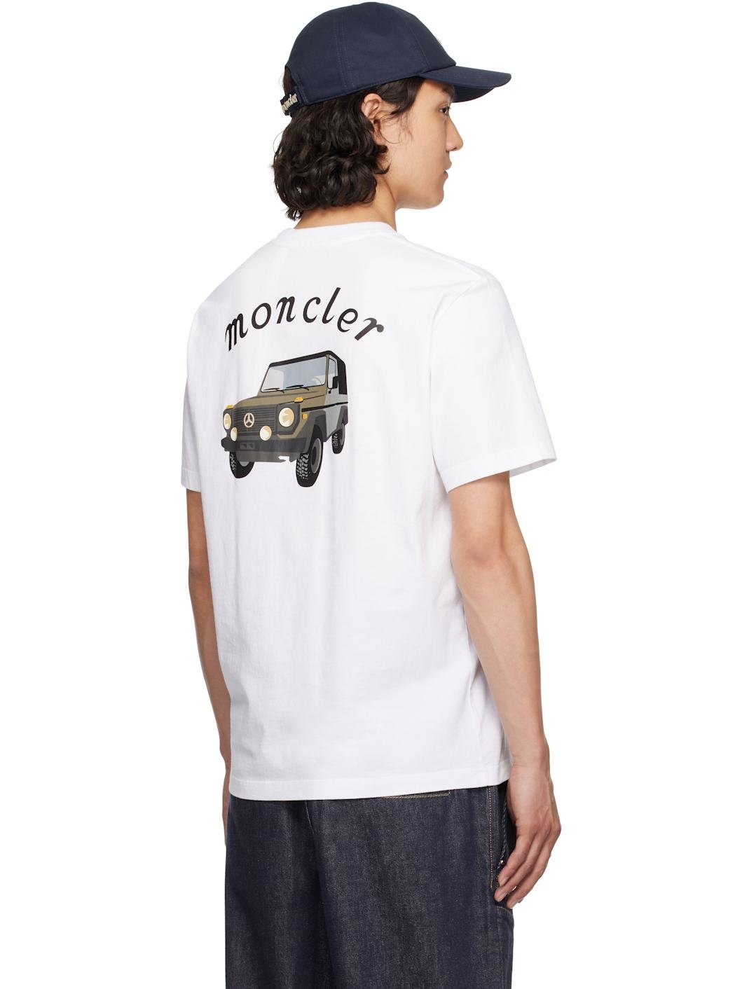 Mercedes-Benz by NIGO White Crewneck T-shirt - 3