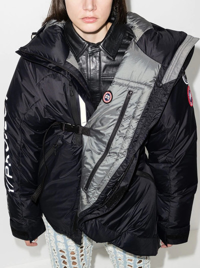 Y/Project x Canada Goose Skreslet oversized puffer jacket outlook