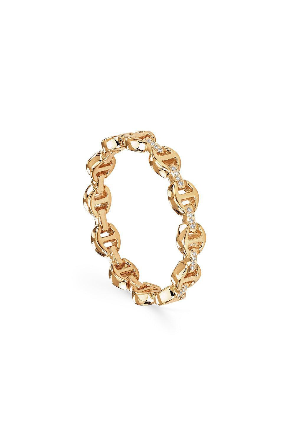 Micro Dame II Diamond Bridge Ring - 5