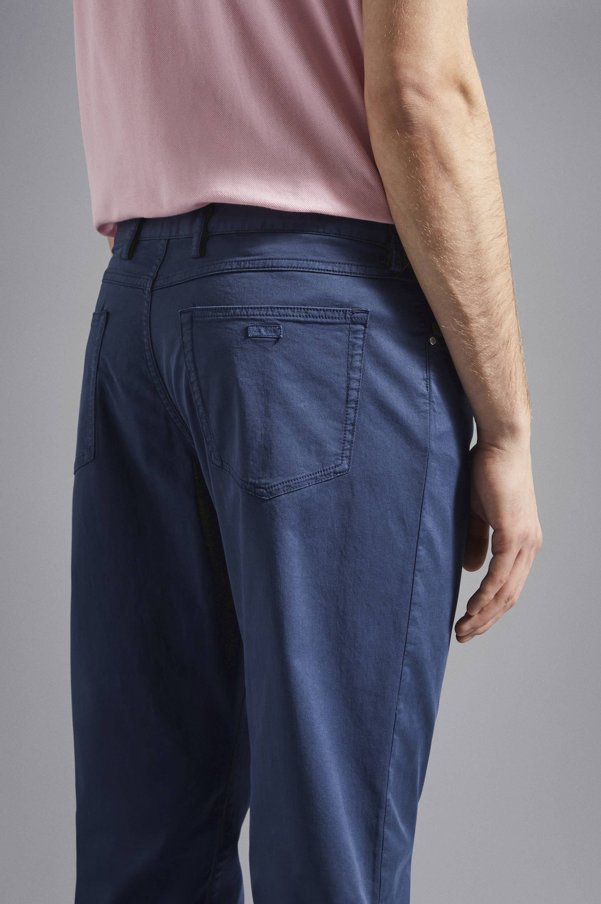 STRETCH  COTTON TROUSERS - 4