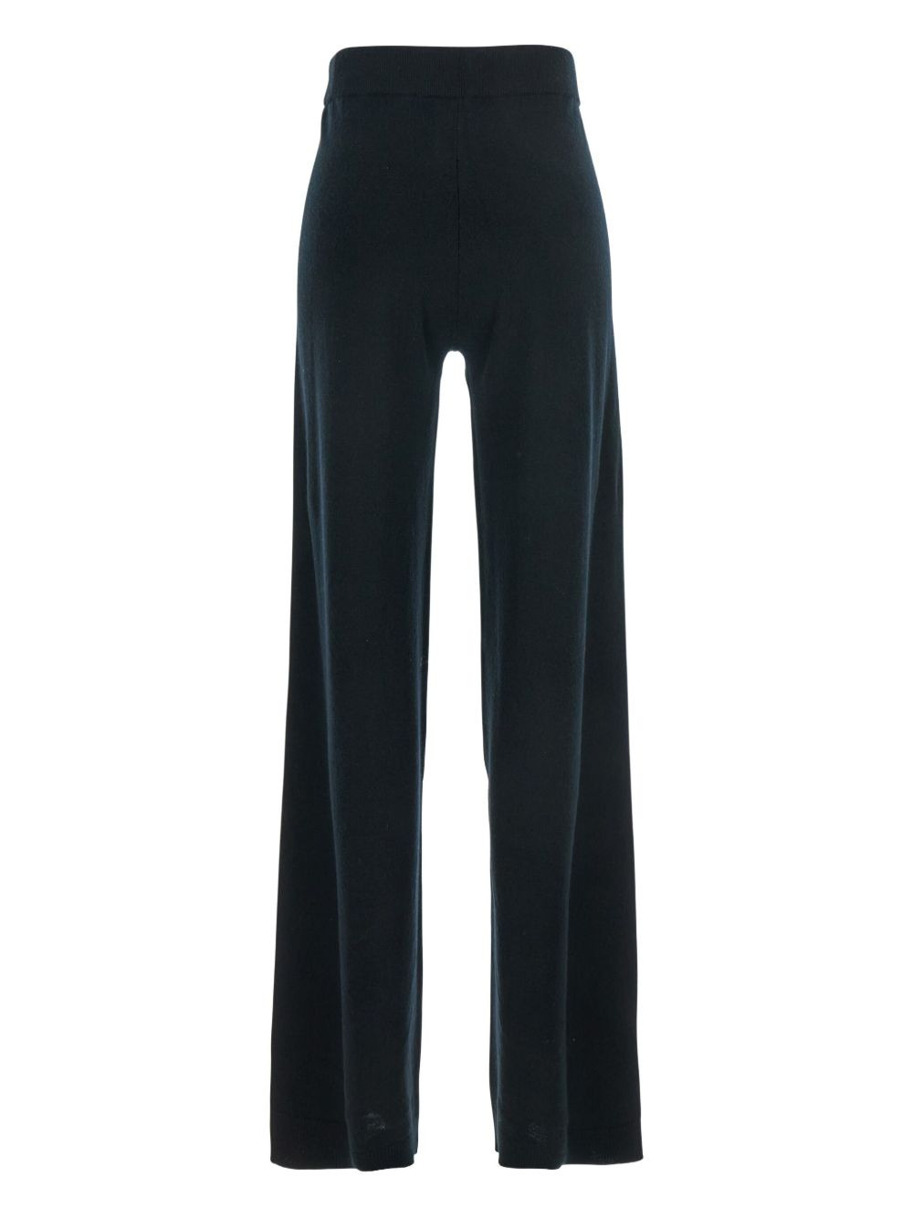 straight-leg wool-cashmere trousers - 2