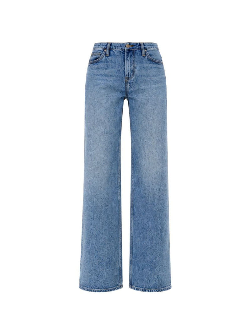 Cary low-rise slouchy wide-leg jeans 1