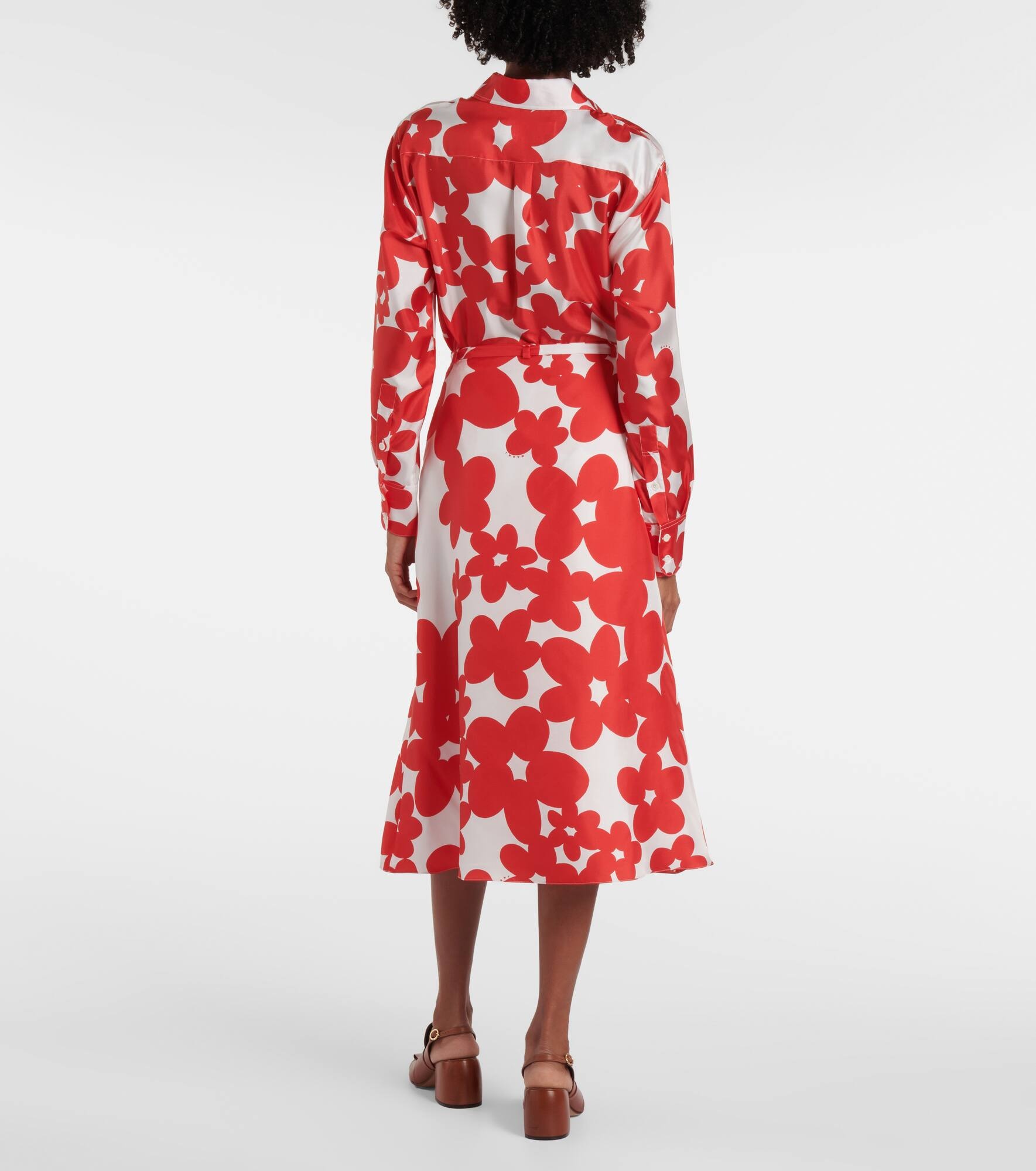 Printed silk shirt - 3