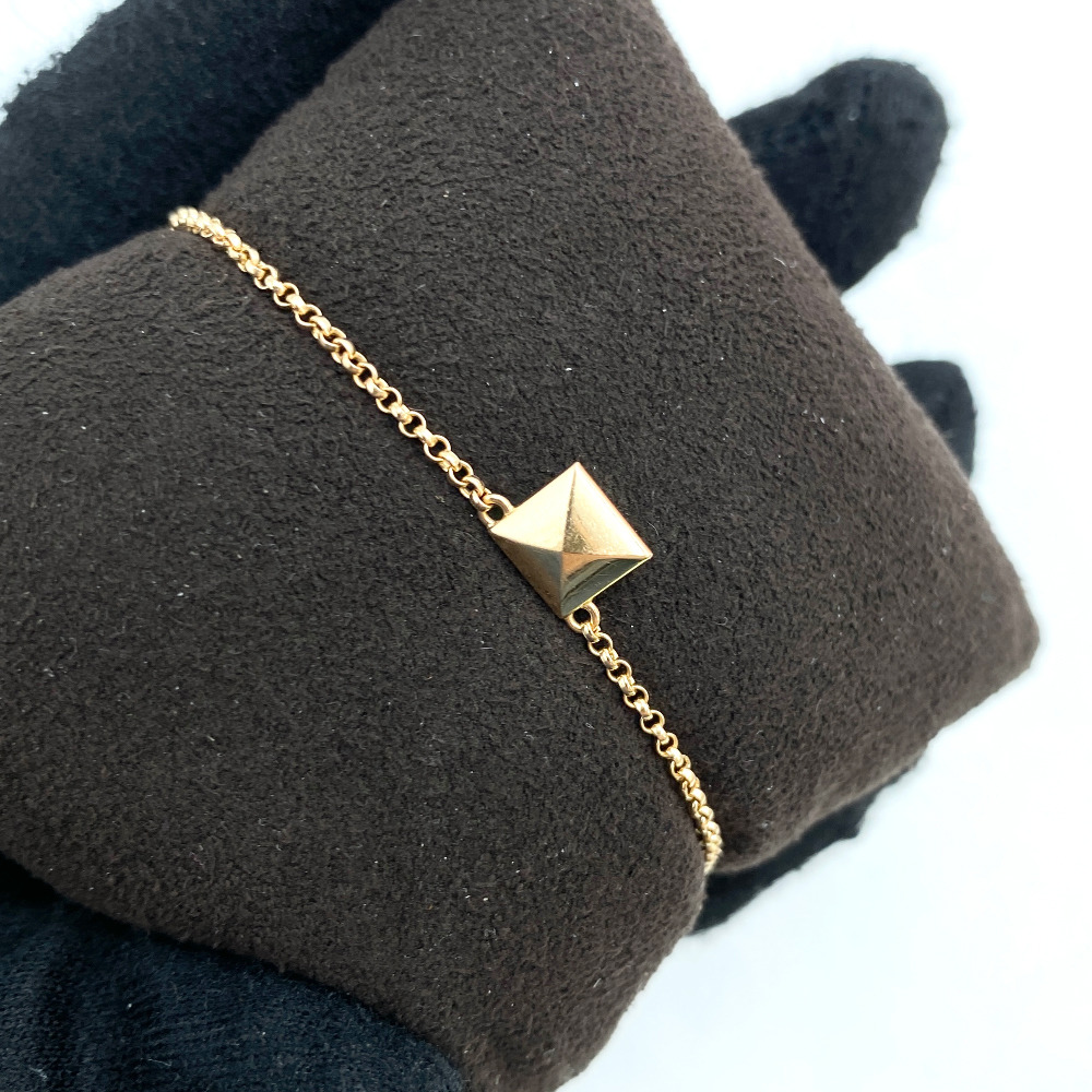 Hermes Rose Gold 18K Clous de H Bracelet - 5