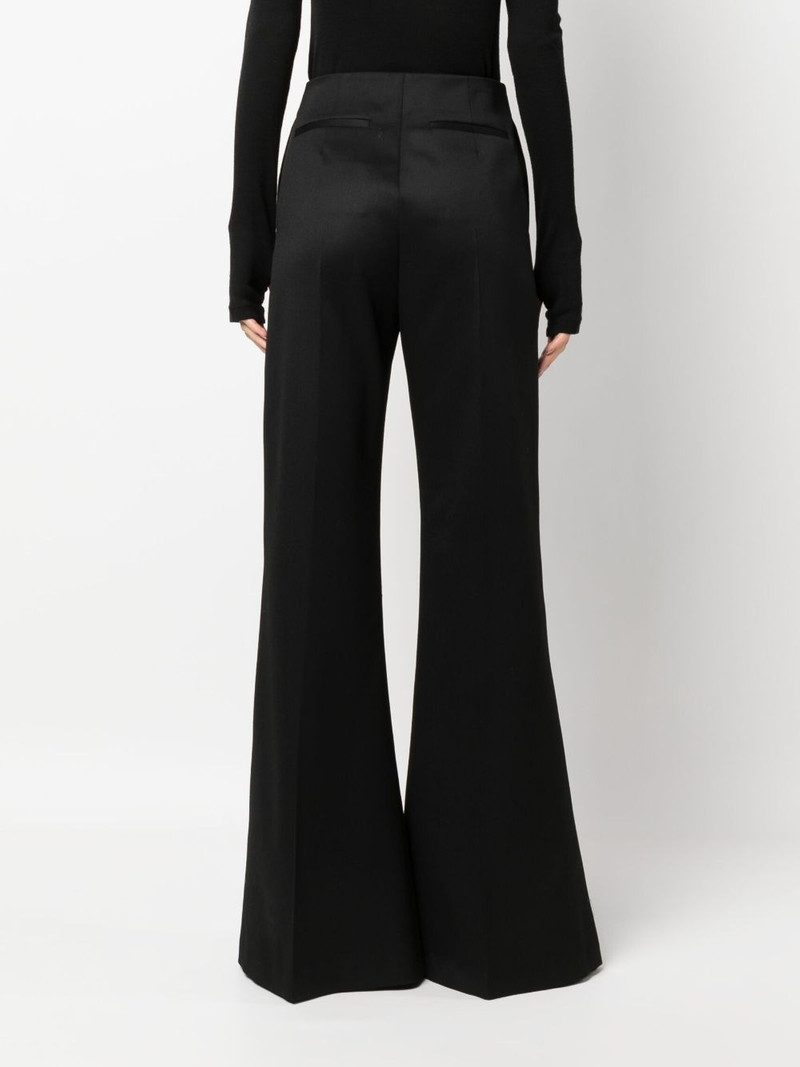 high-waist flared trousers 4