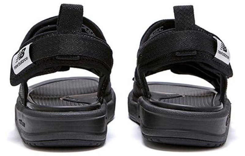 New Balance New Balance 3205 Series Velcro Minimalistic Casual Black Sandals 'Black White' SD3205GBK outlook