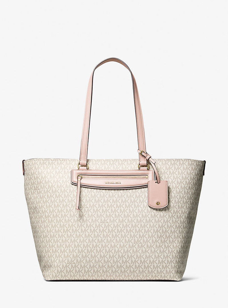 Jet Set Travel Extra-Large Signature Logo Tote Bag 1