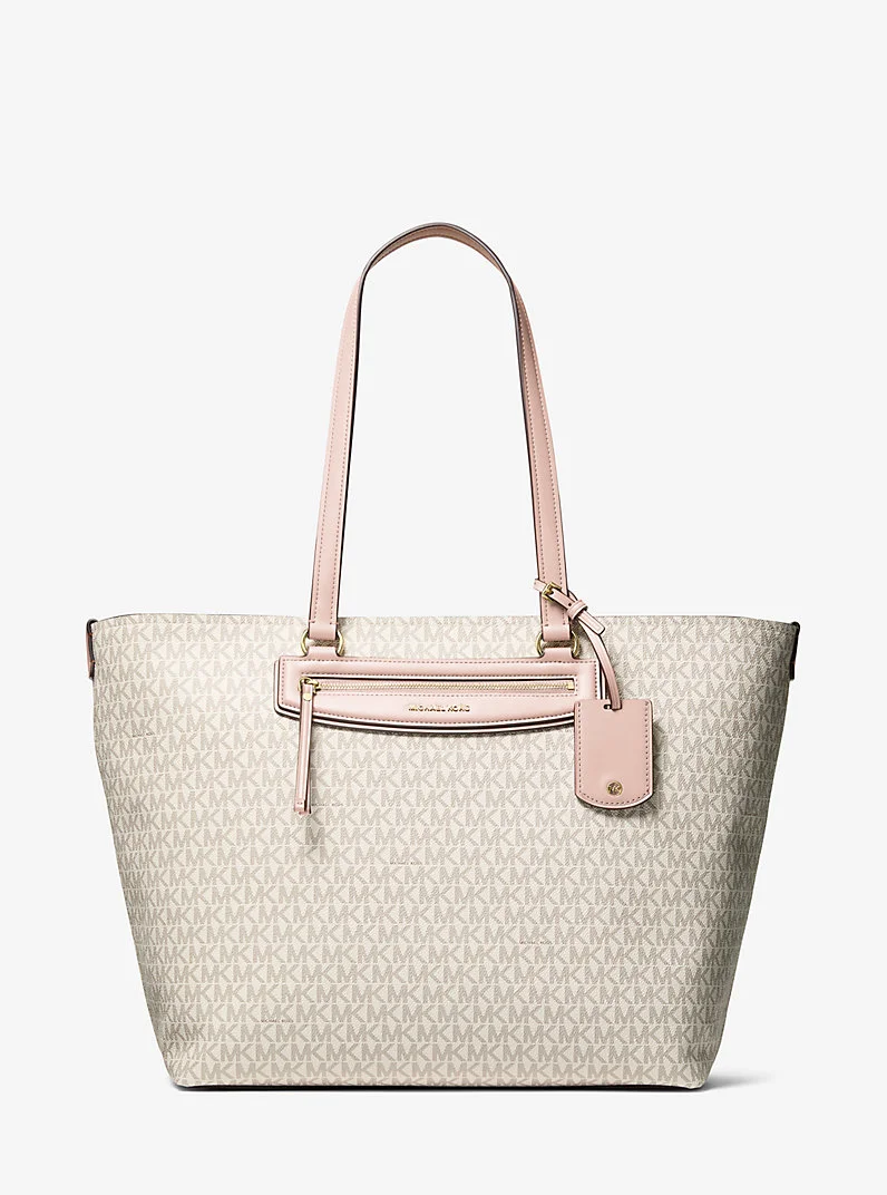 Jet Set Travel Extra-Large Signature Logo Tote Bag - 1