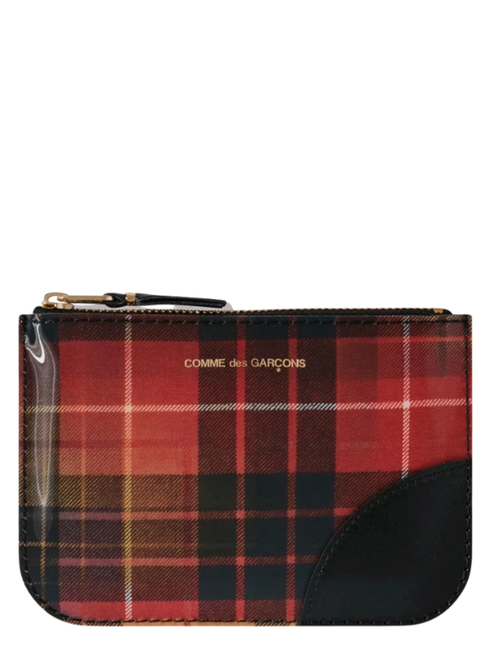 Lenticular Tartan Pouch - 1