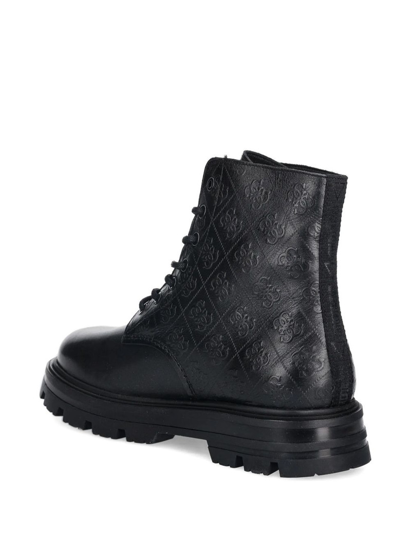 Garda embossed lace-up boots 3
